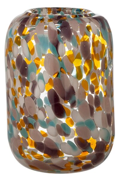 Staklena ručno izrađena vaza (visina 18 cm) Vidia – Bloomingville