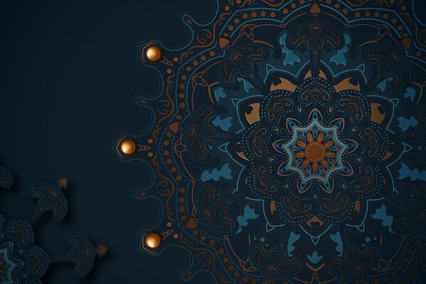 Tapeta luksuzna Mandala