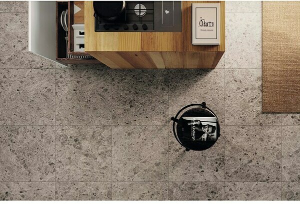 Porculanska pločica Marble Mix (60 x 60 cm, Siva, Mat)