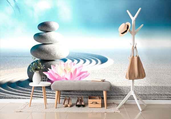 Tapeta wellness kamenje