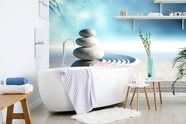 Tapeta wellness kamenje