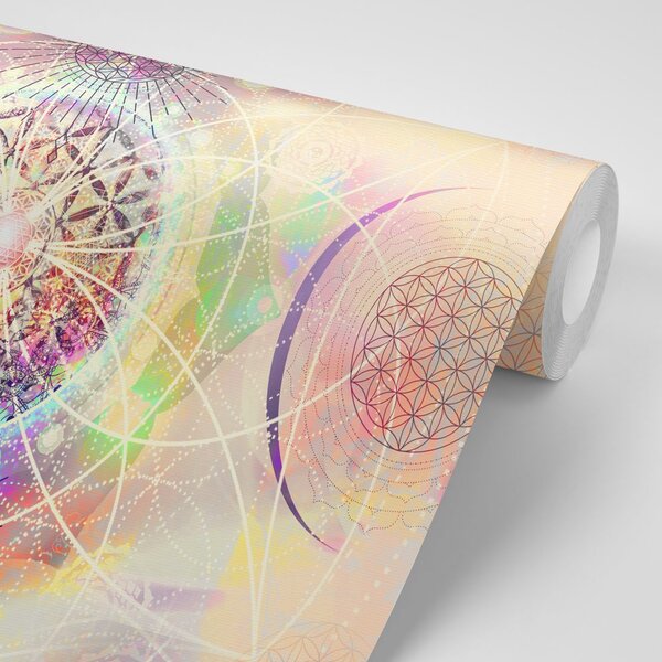 Tapeta Mandala u zanimljivom dizajnu