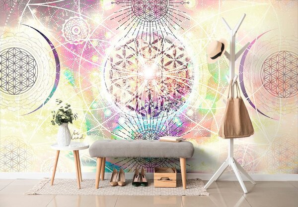Tapeta Mandala u zanimljivom dizajnu