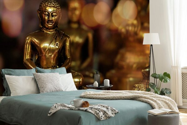 Tapeta Buddha s apstraktnom pozadinom