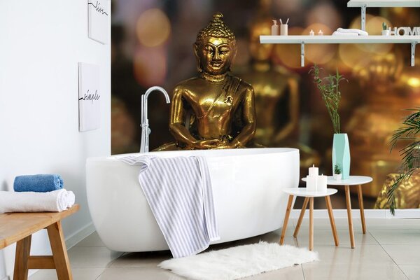 Tapeta Buddha s apstraktnom pozadinom
