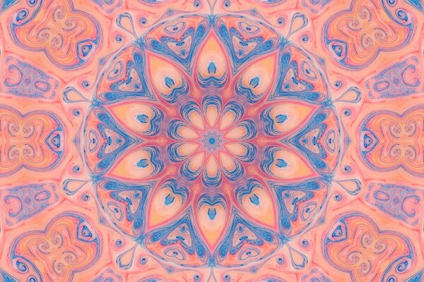 Tapeta hipnotična Mandala