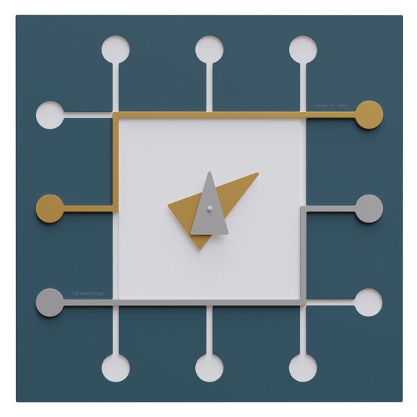 Zidni sat MicroChip 7 boja