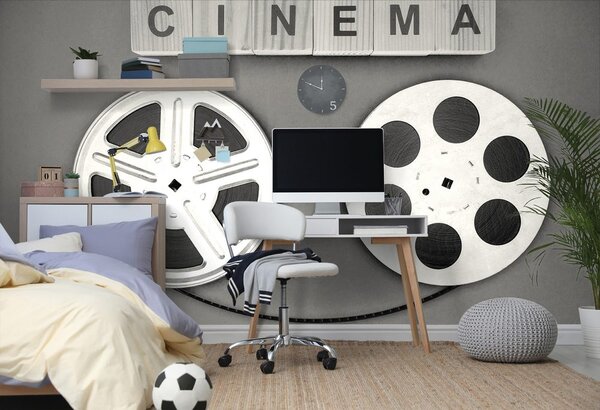 Tapeta filmska crno-bijela traka