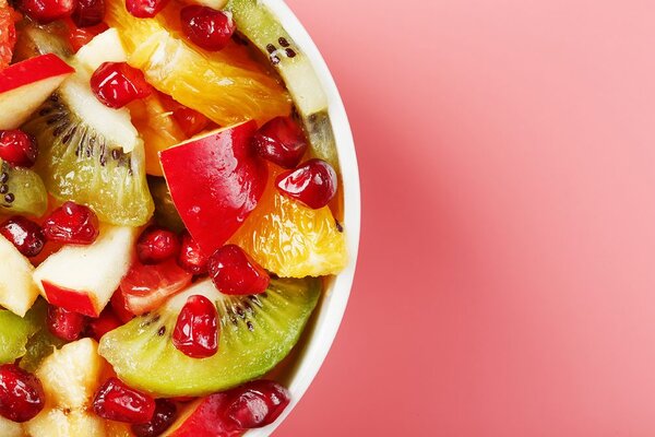 Fototapeta ljetna voćna salata