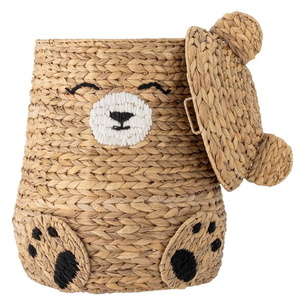 Dječja kutija za pohranu od vodenog zumbula u prirodnoj boji ø 40x57 cm Timone – Bloomingville Mini