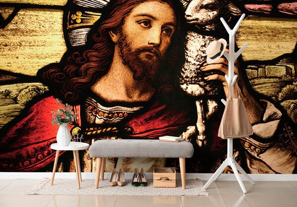 Tapeta Isus s janjetom