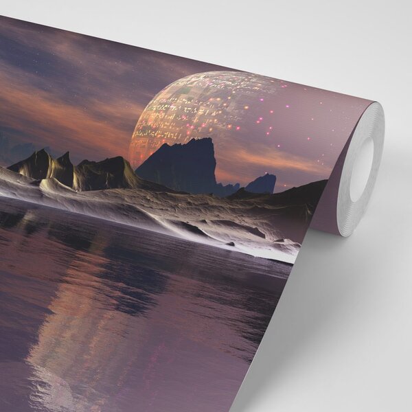 Tapeta futuristički planet
