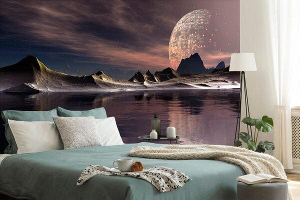 Tapeta futuristički planet