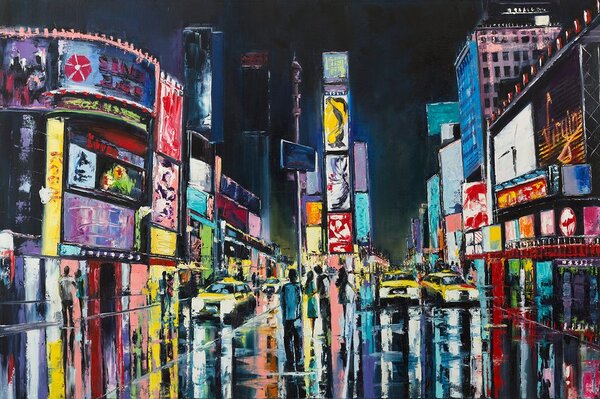 Tapeta živopisni New York