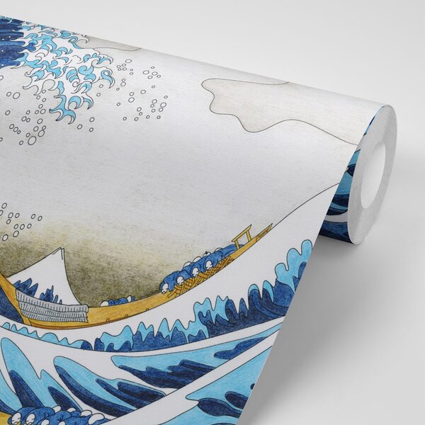 Tapeta reprodukcija Veliki val kod Kanagawe - Katsushika Hokusai