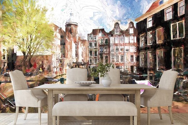 Tapeta nacrtani Amsterdam
