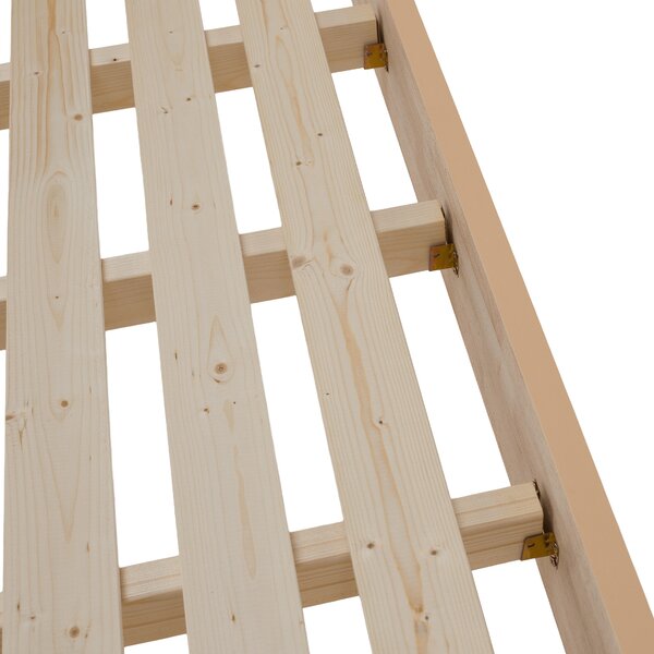 Bračni krevet160 cm Novedades (prirodna) (sa podnicom)