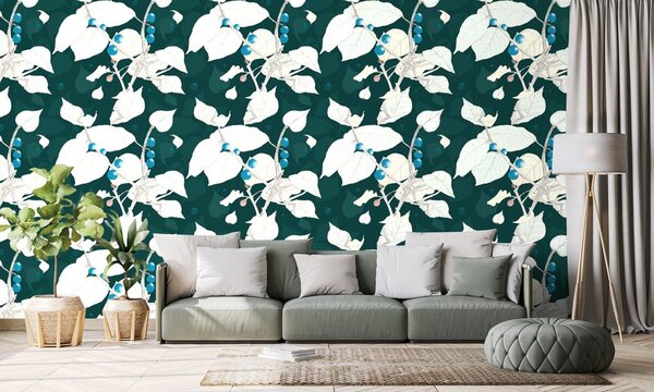 Tapeta bobice borovnice
