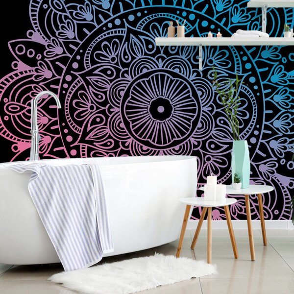 Tapeta Mandala na tamnoj pozadini