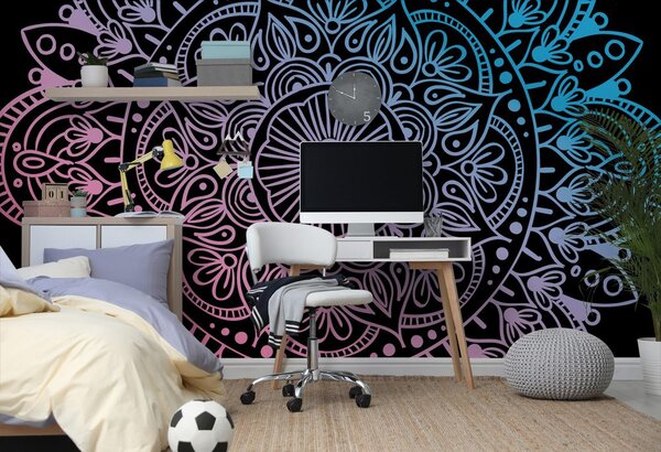Tapeta Mandala na tamnoj pozadini