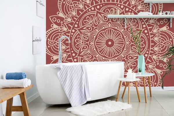 Tapeta Mandala na bordo pozadini