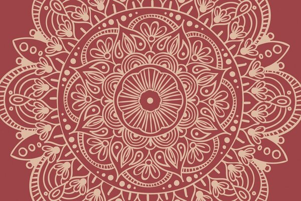Tapeta Mandala na bordo pozadini