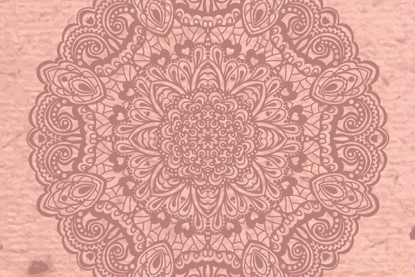 Tapeta cvjetna Mandala
