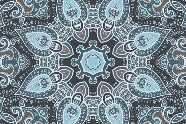 Tapeta Mandala s indijskim motivom