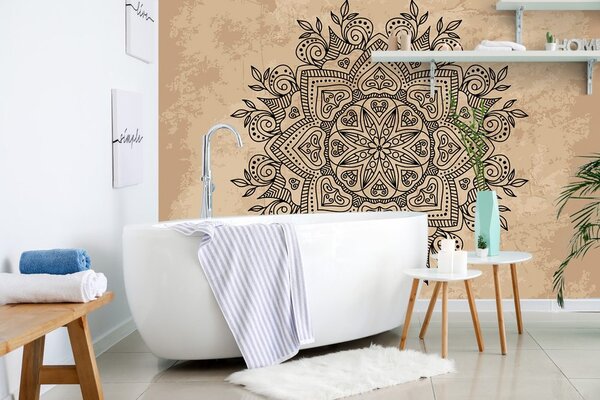 Tapeta Mandala s daškom starine