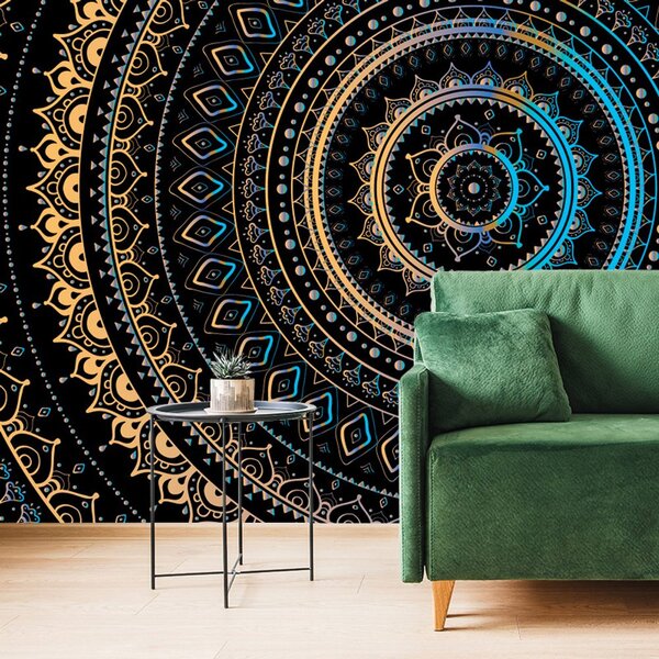 Tapeta Mandala s uzorkom sunca