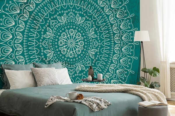 Tapeta nacrtana Mandala