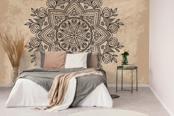 Tapeta Mandala s daškom starine
