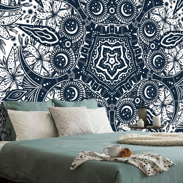 Tapeta ornament divljeg ljiljana