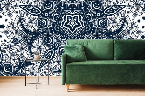 Tapeta ornament divljeg ljiljana