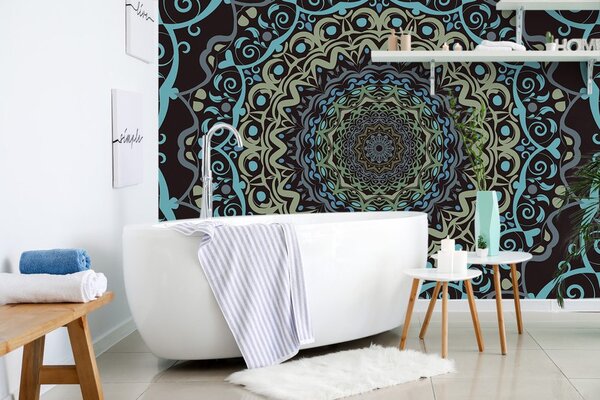 Tapeta apstraktna Mandala u vintage stilu