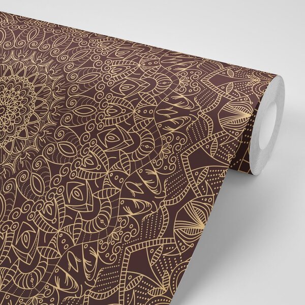 Tapeta detaljna ukrasna Mandala