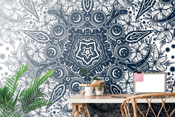 Tapeta ornament divljeg ljiljana