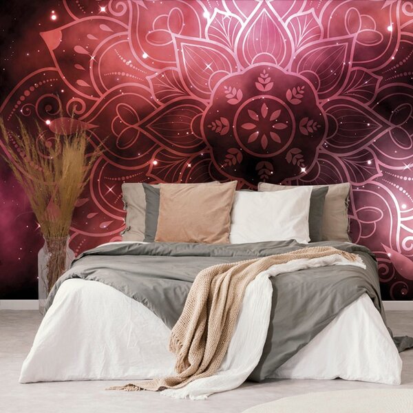 Tapeta Mandala s galaktičkom pozadinom