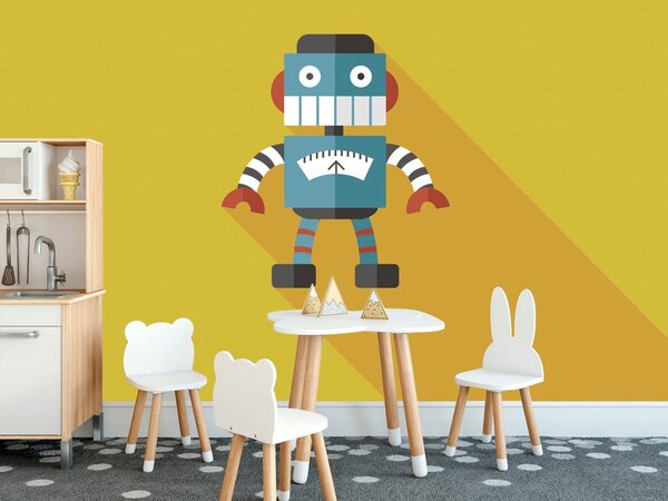 Tapeta veseli robot