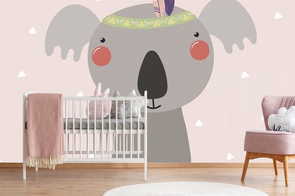 Tapeta koala s indijanskim percem