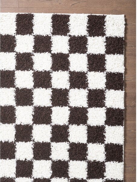 Smeđi/krem tepih 120x170 cm Grida – ESTE