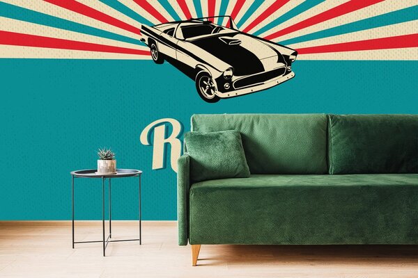 Tapeta u retro stilu