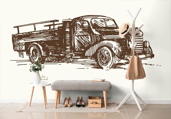 Tapeta retro teretno vozilo