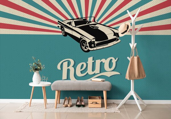 Tapeta u retro stilu