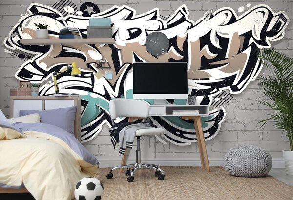 Tapeta s natpisom Street Art