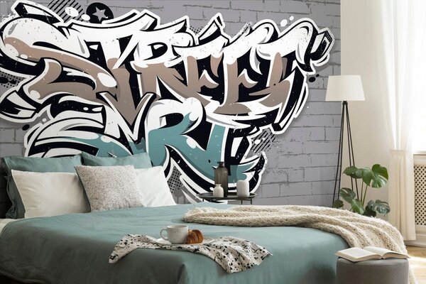 Tapeta s natpisom Street Art