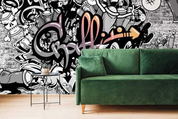 Tapeta moderna graffiti umjetnost