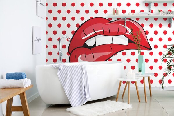 Tapeta pop art usne