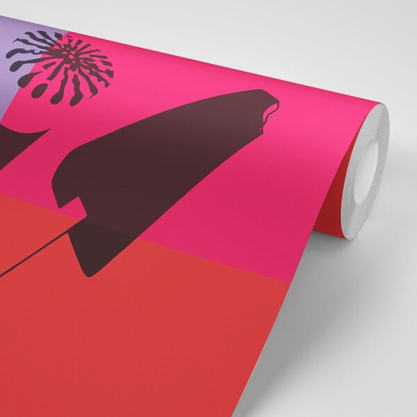 Tapeta ljetni pop art