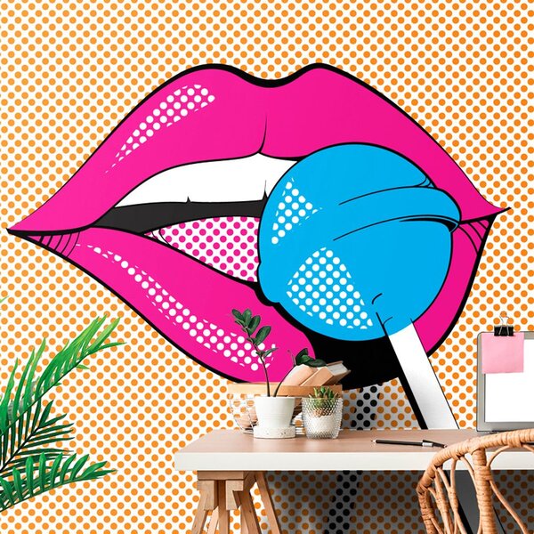 Tapeta pop art lizalica